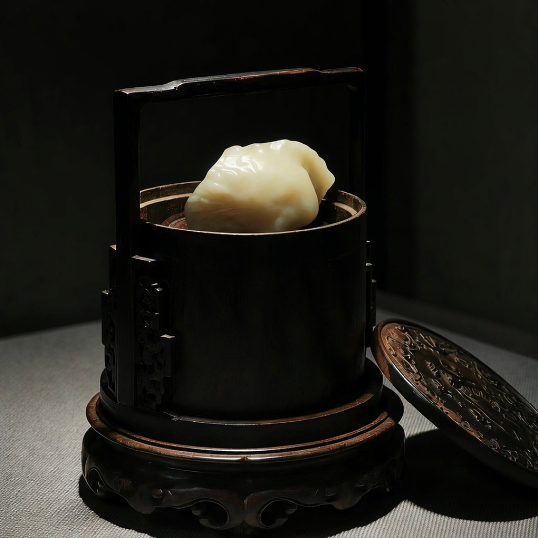 一块“天狗”籽料拍出1100万:家里那块“像什么”的石头,先看懂三层溢价再谈身价