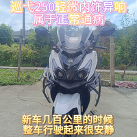 巡弋250轻微内饰异响，属于正常通病