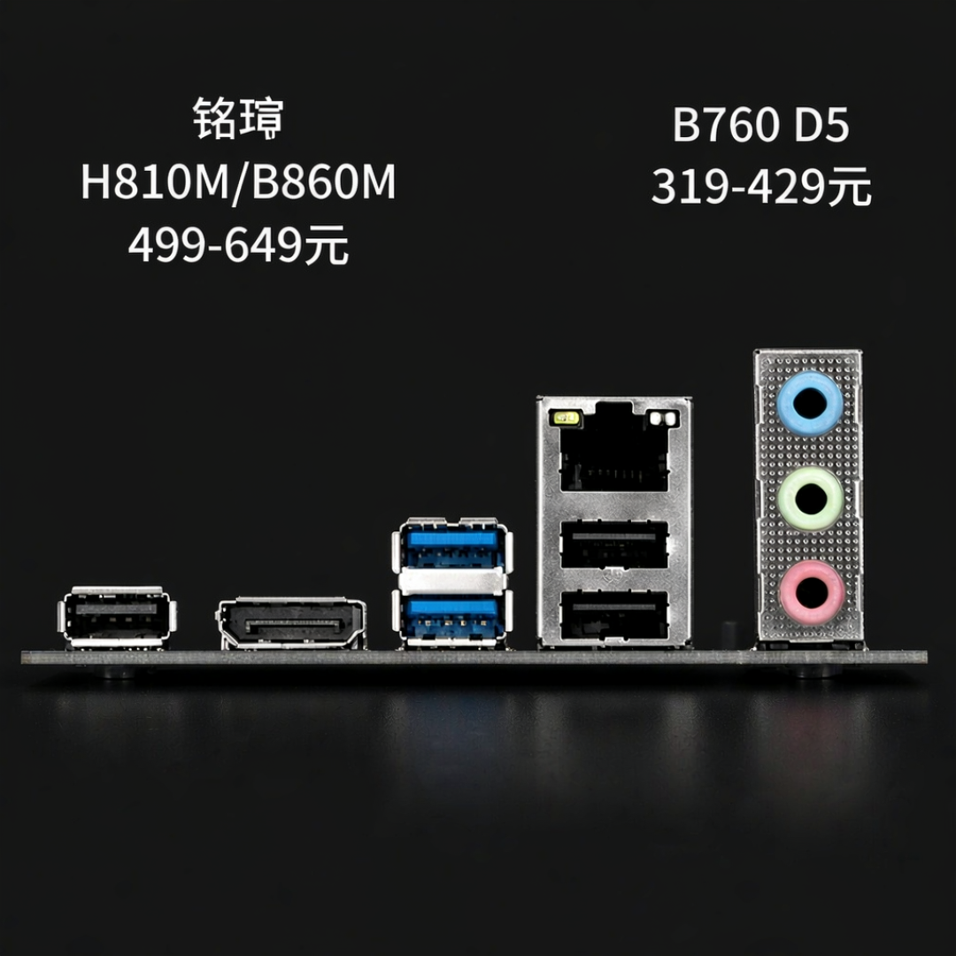 一线品牌主板骨折到319元没人接盘，铭瑄H810还挂着499标价：今年的