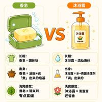 🛁洗澡用香皂还是沐浴露？原来区别这么大！
