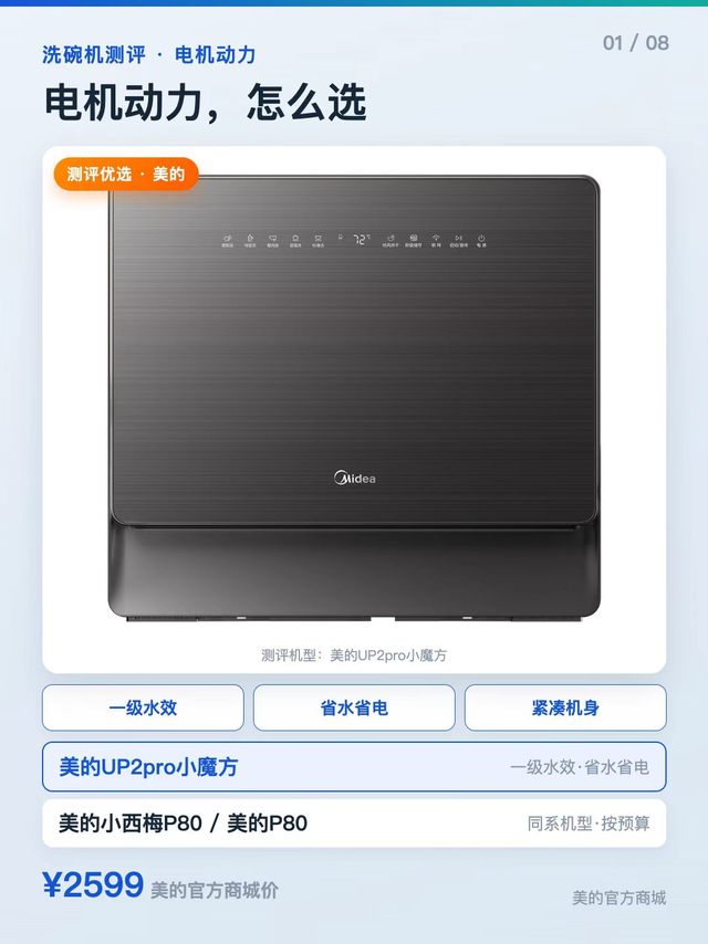 解析美的洗碗机技术特点