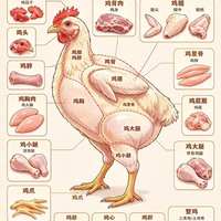 超市买鸡别瞎拿！一图看懂 16 个部位，做菜不踩坑