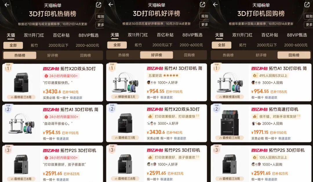 「H3C官宣11月3日」撞上「A1叠到816」：双11的拓竹观望党，下单前先把来源、价梯、背刺这三本账对完