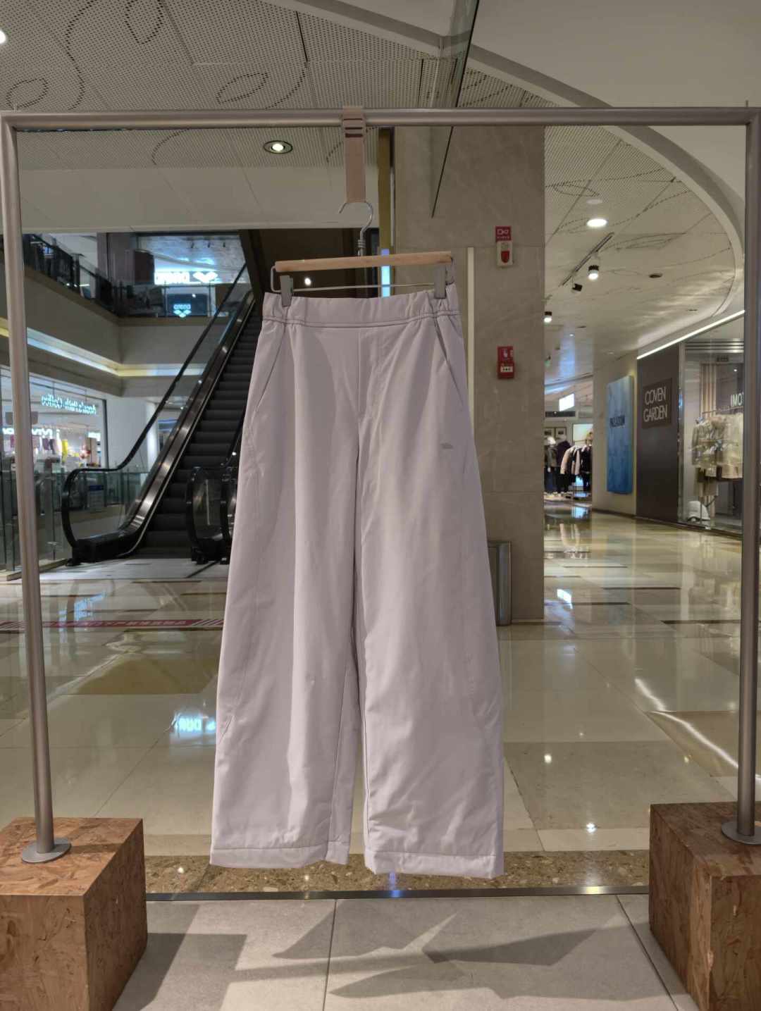 白绒直筒裤PF008单品挂拍