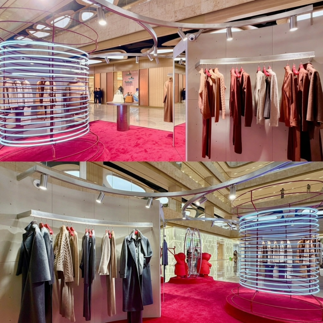 全场没有一个logo:Max Mara 75周年这场「无垠远际」,把通勤当成最难的远征