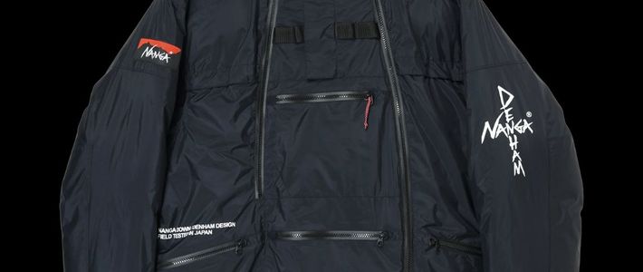 DENHAM×NANGA第二弹到店：洗唛写着鸭绒90%、中国产——日版官网连充绒量都标了，这轮联名你该先对这张表