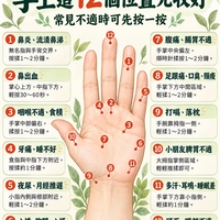 别总吃药扛着！手/脚/耳朵藏着“小开关”，常见不舒服按一按就缓