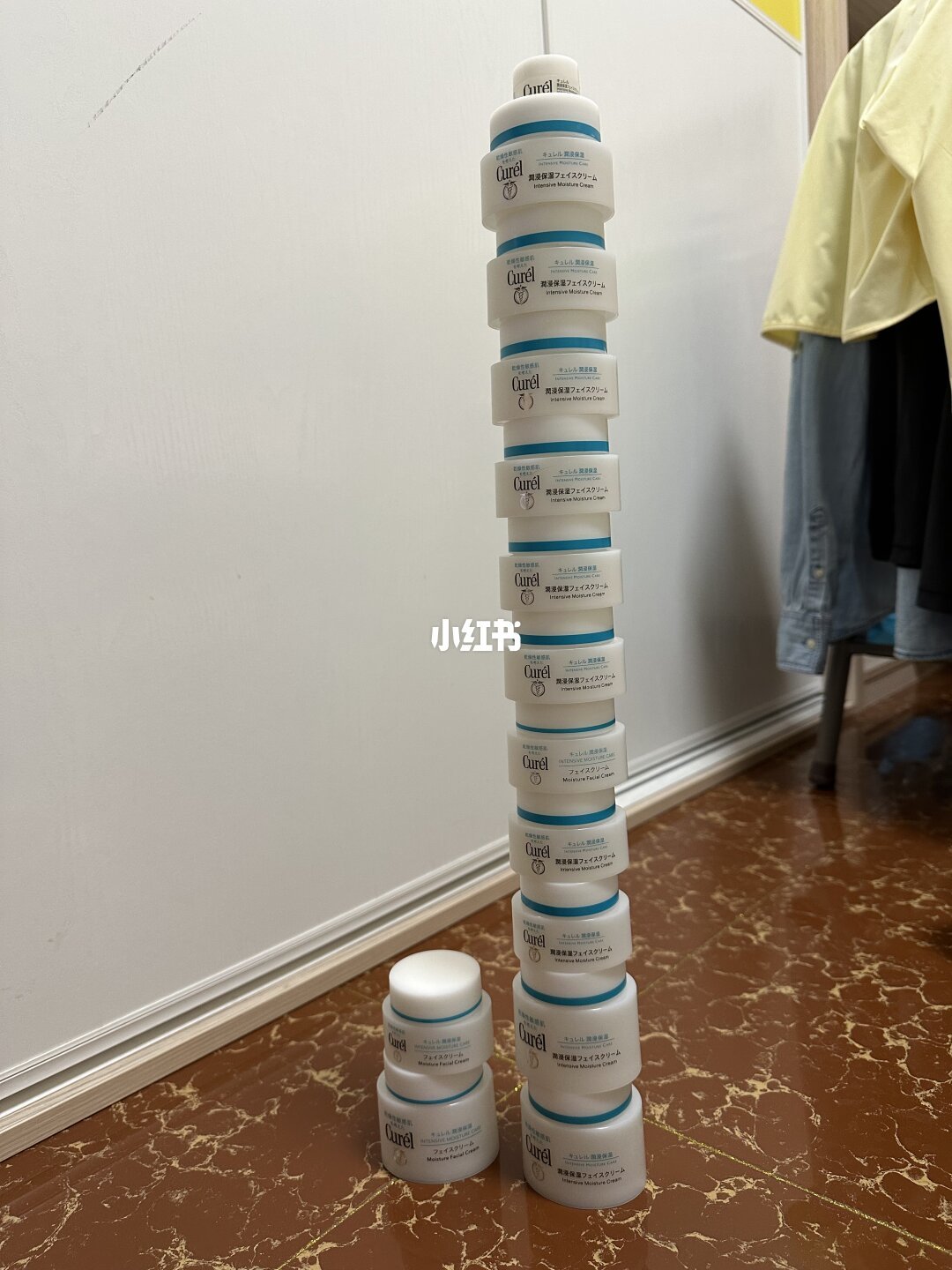 珂润面霜空罐实拍，用空才是真囤货
