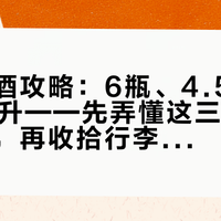 金门背酒攻略：6瓶、4.5升、3000毫升——先弄懂这三道“带酒线”，再收拾行李箱