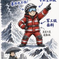 30 款冲锋衣比较试验：287 亿市场里的参数陷阱，一篇看清楚避坑