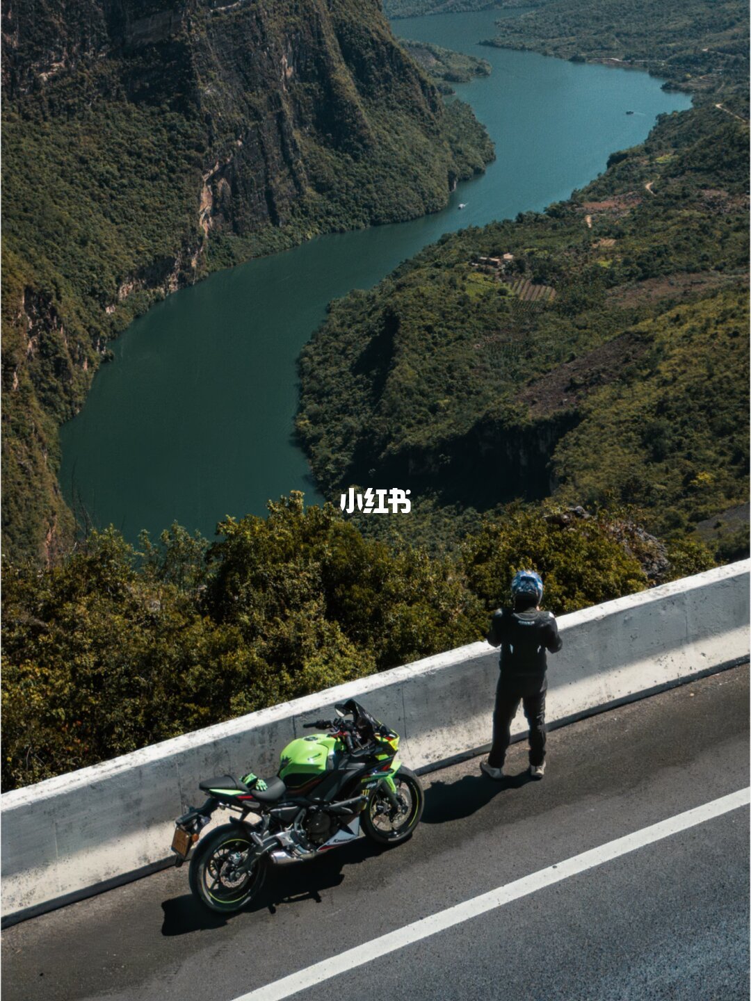 Ninja 650山路骑行报告实拍（图取自车主年度报告原帖）