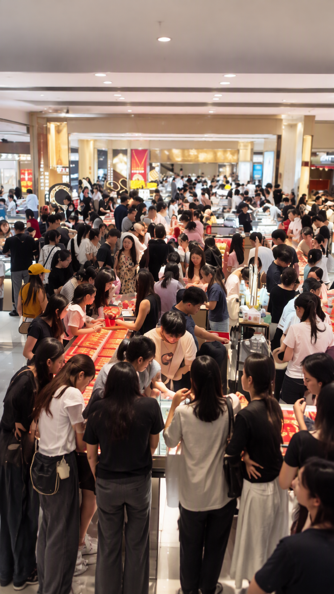 美伊局势反复，金价却跌破4000：避险不灵了？深圳水贝被挤爆，攒金人等美联储48小时给答案再动手