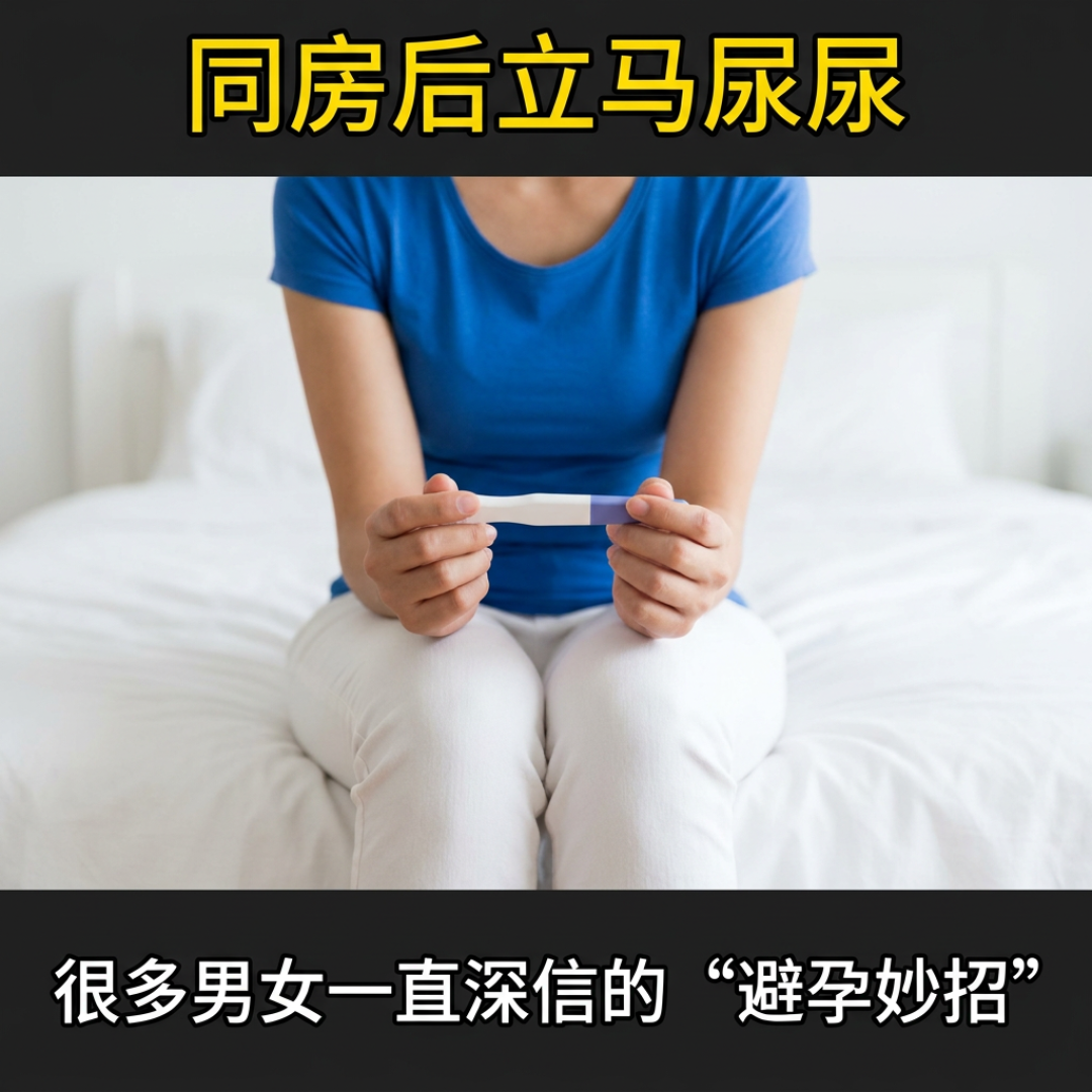 同房后到底要不要尿?要,但你尿错目的了