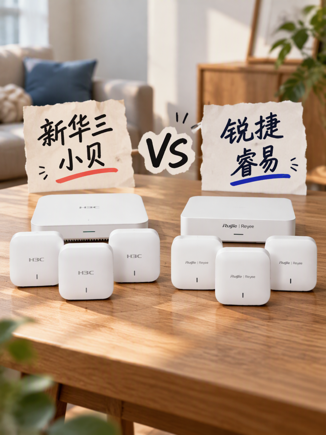 全屋WiFi选华三还是锐捷？两家评论区翻完，短板居然是同一个