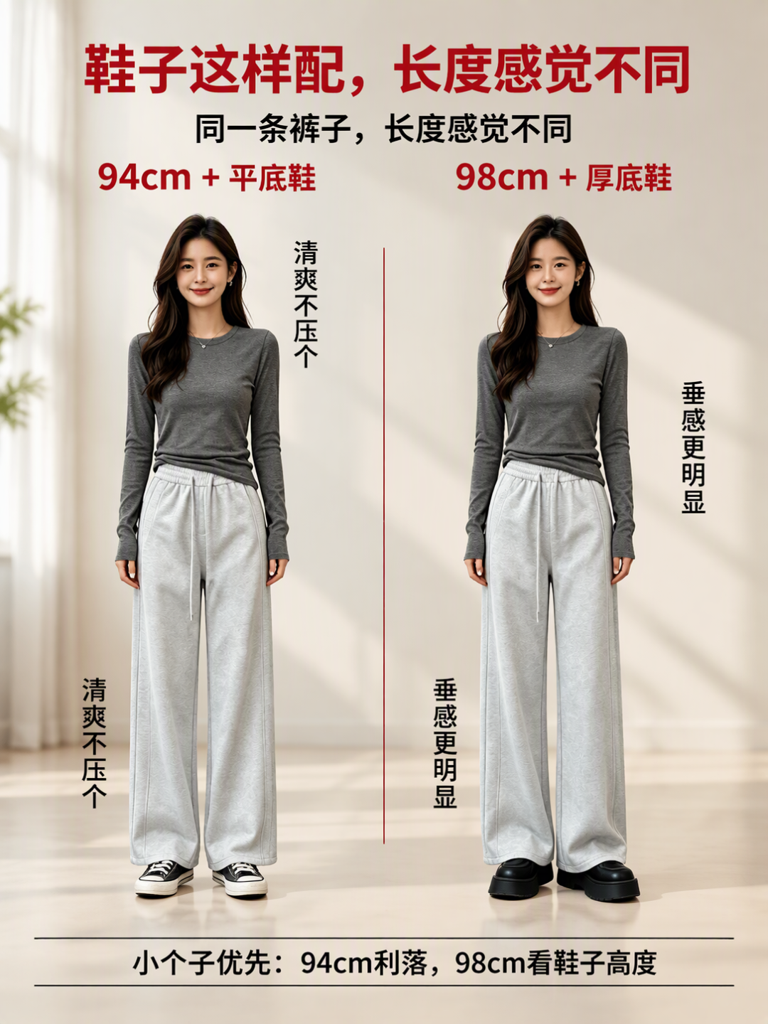 写着155的裤子,裤长102cm:问题真不在你身上