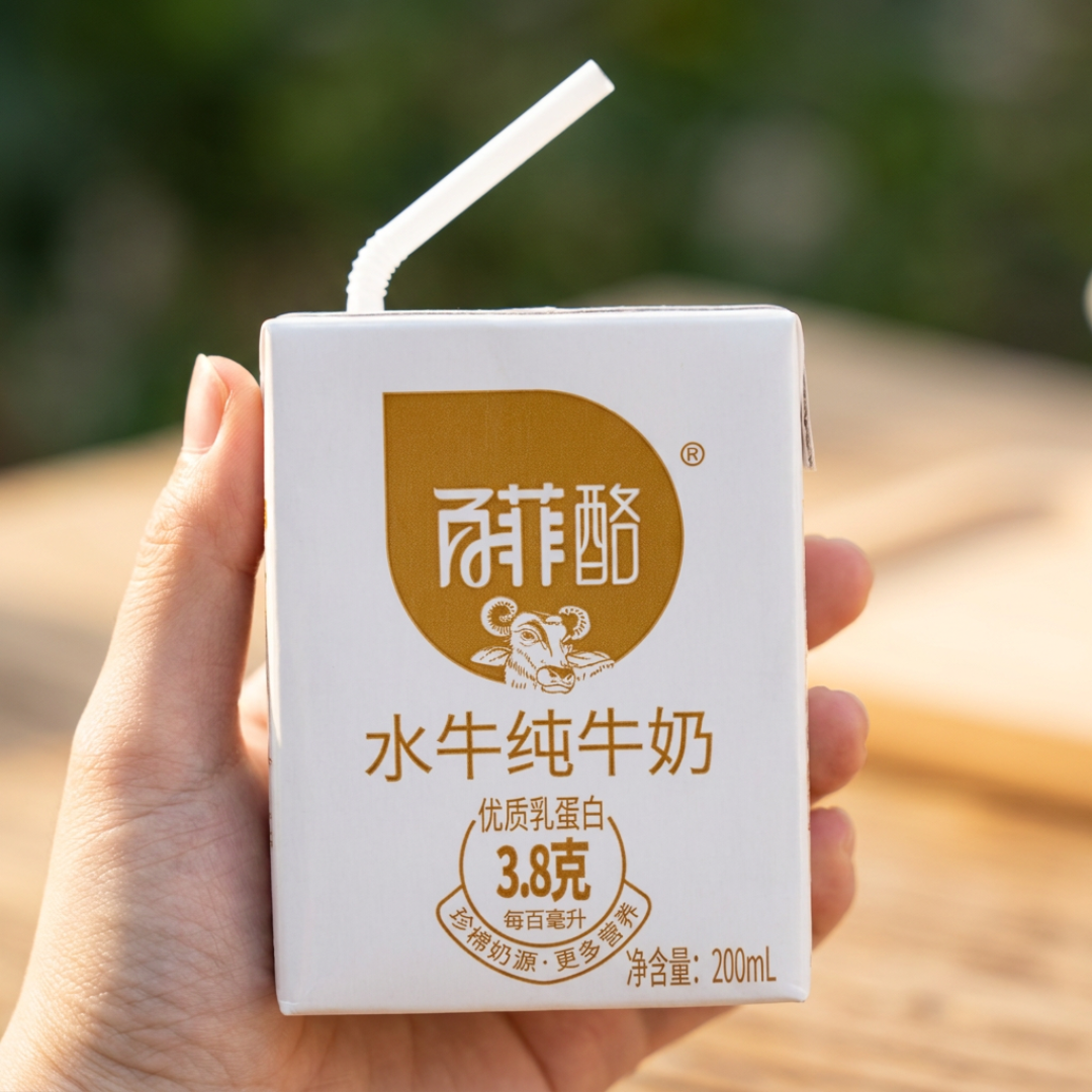 水牛乳掺着卖、