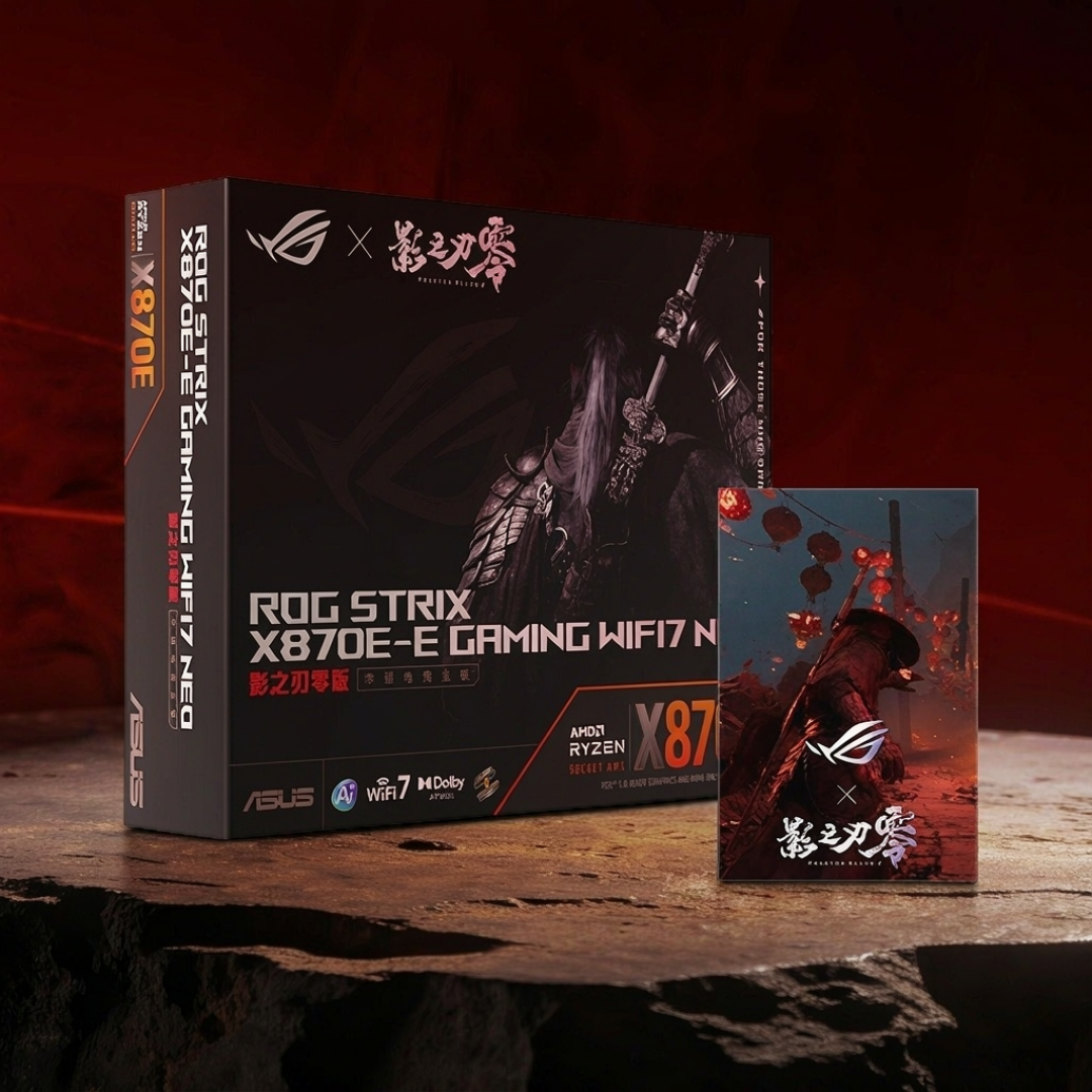 ROG×影之刃零联名全线开售:12款