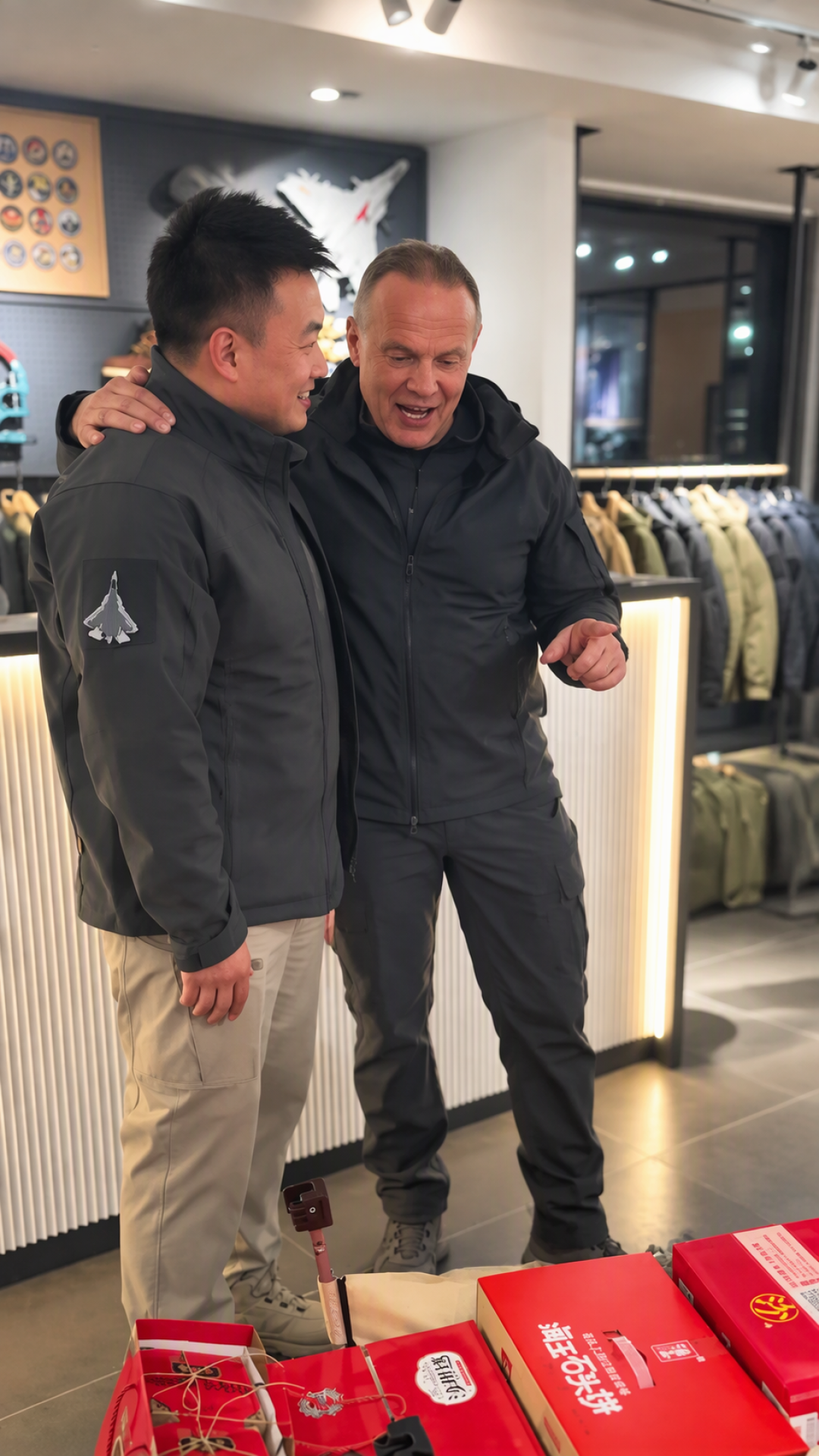 龙牙把男装店开进写字楼:半年新增三成门店,面料摸得着、尺码当场换,连博格丹都去扫货