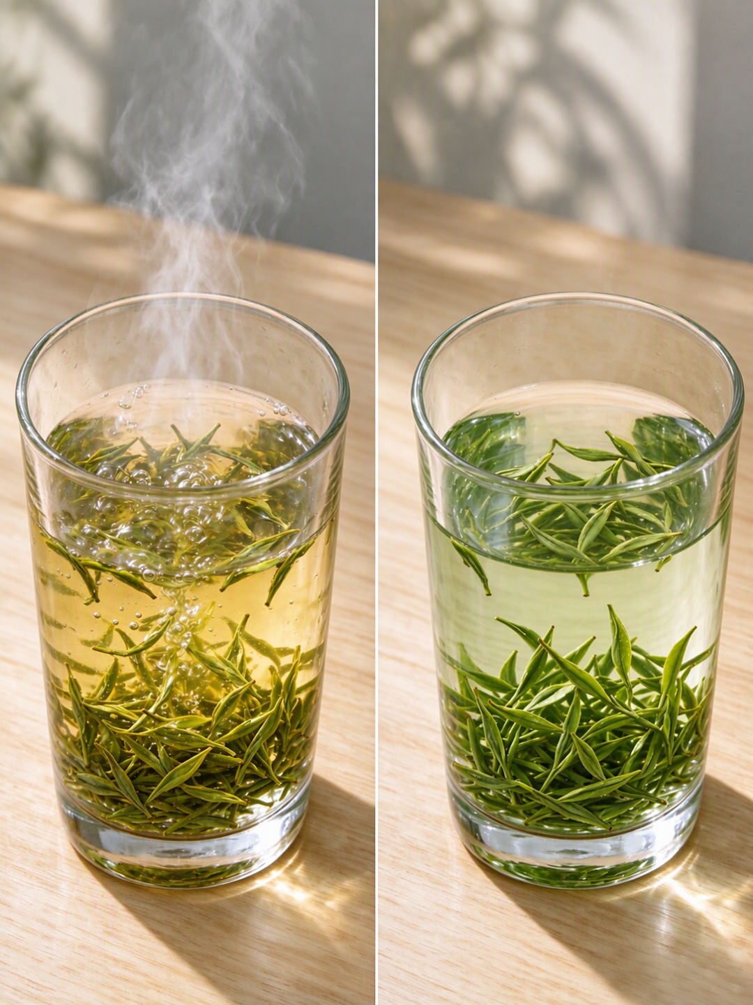 绿茶和单丛的水温要相反?没有温度计,看泡就知道