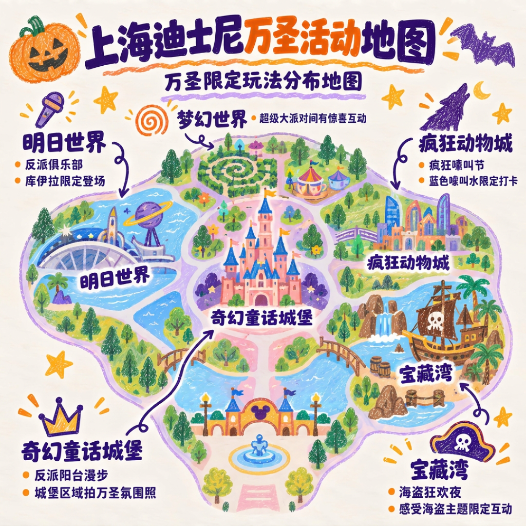 离上迪万圣季收摊只剩7天,最后4天正撞万圣夜,这样安排不亏