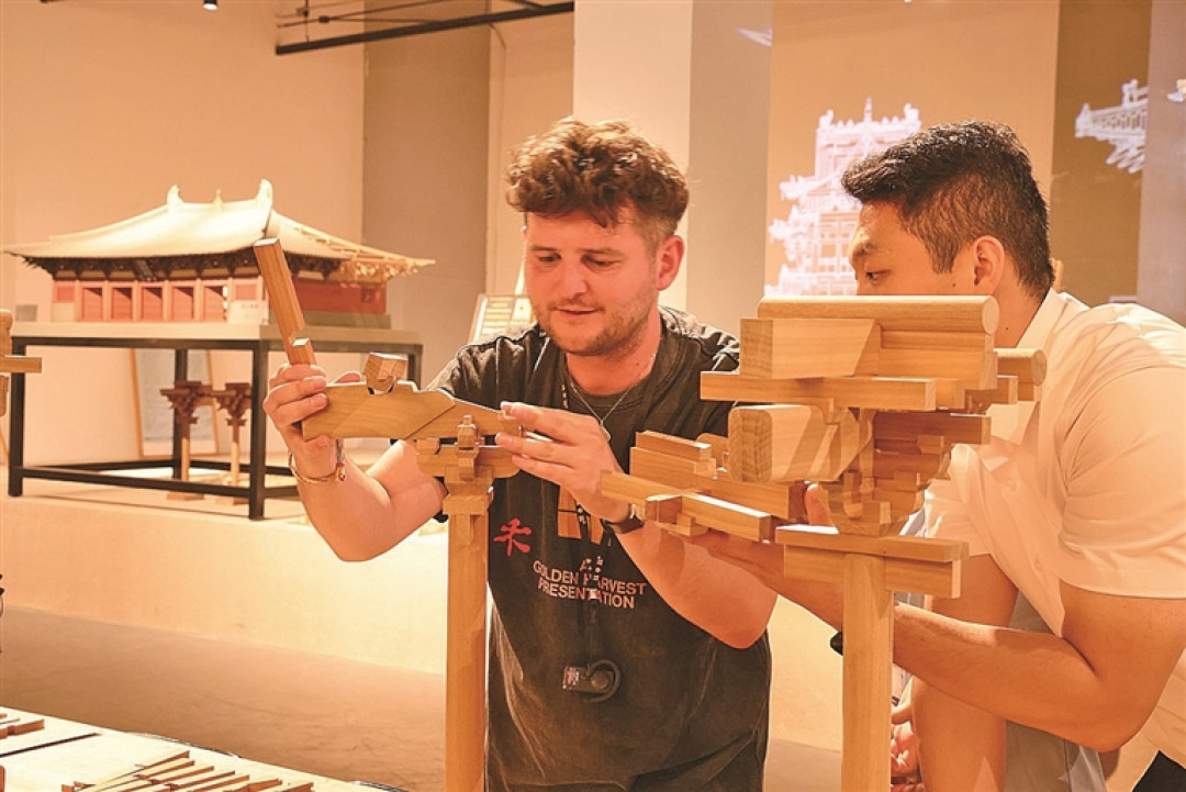 山西古建文化巡展现场