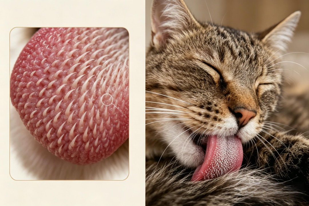 猫舌头糙得像砂纸,但它喝水真不靠倒刺