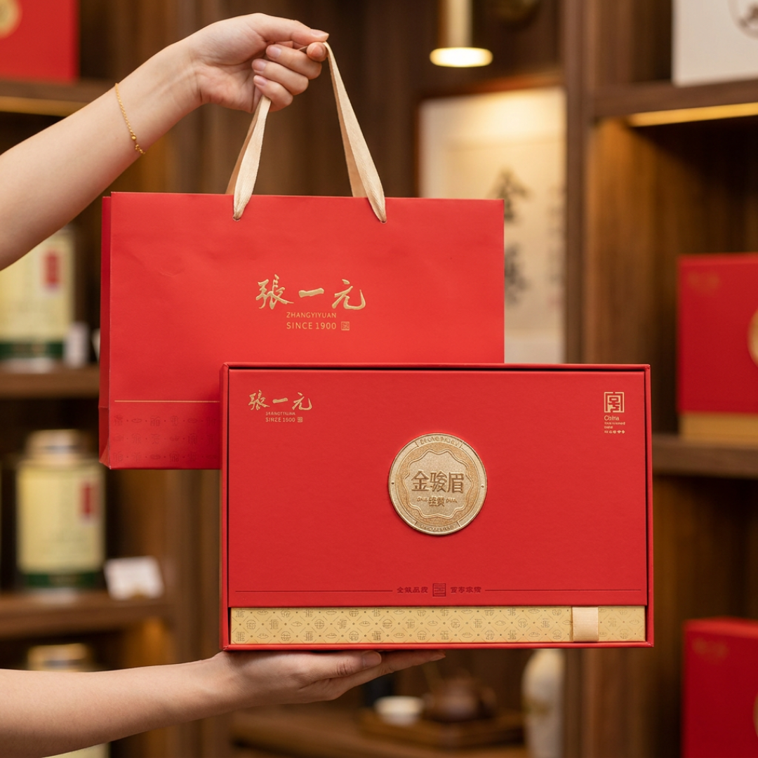 以为张一元只有茉莉？金骏眉8800一斤、1680礼盒断货半年，双11前把这条
