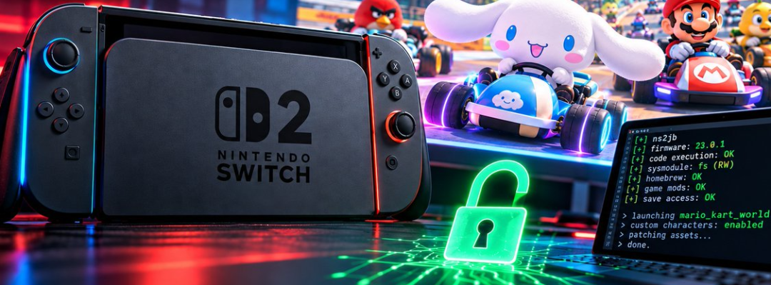 Switch 2破解72小时:ROM流出、律师函、首例变砖,热闹背后普通玩家要不要慌?