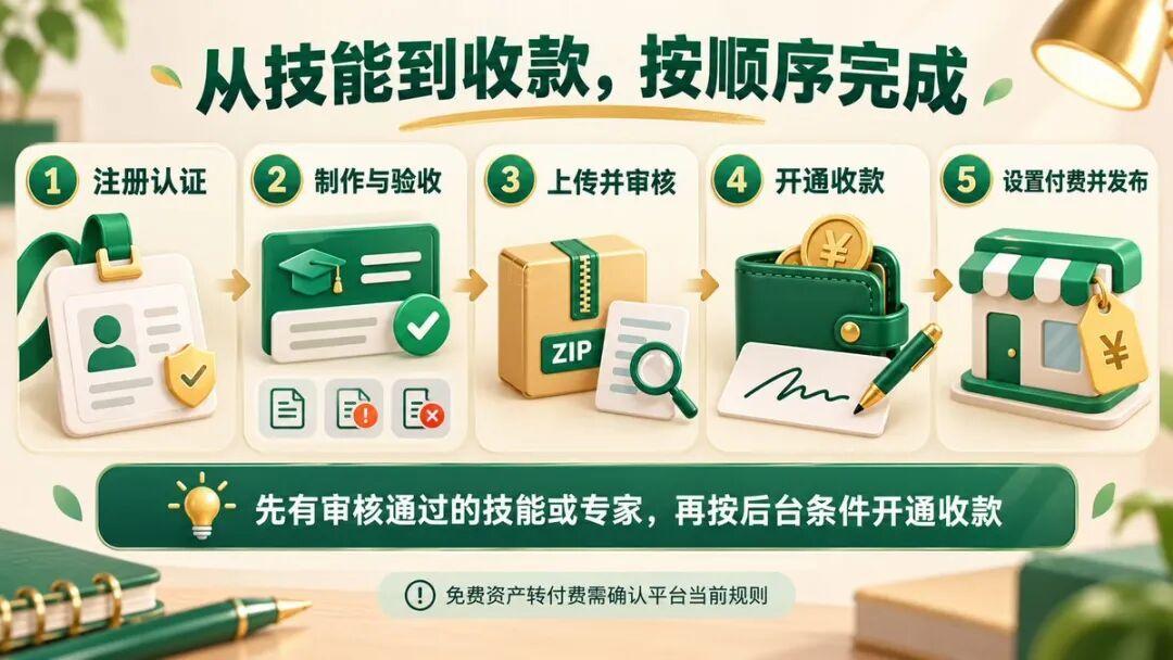 WorkBuddy变现收银台悄悄开张:1%内测费率、7个工作日审核——你那套重复了十遍的工作流,值不值得现在就上架?