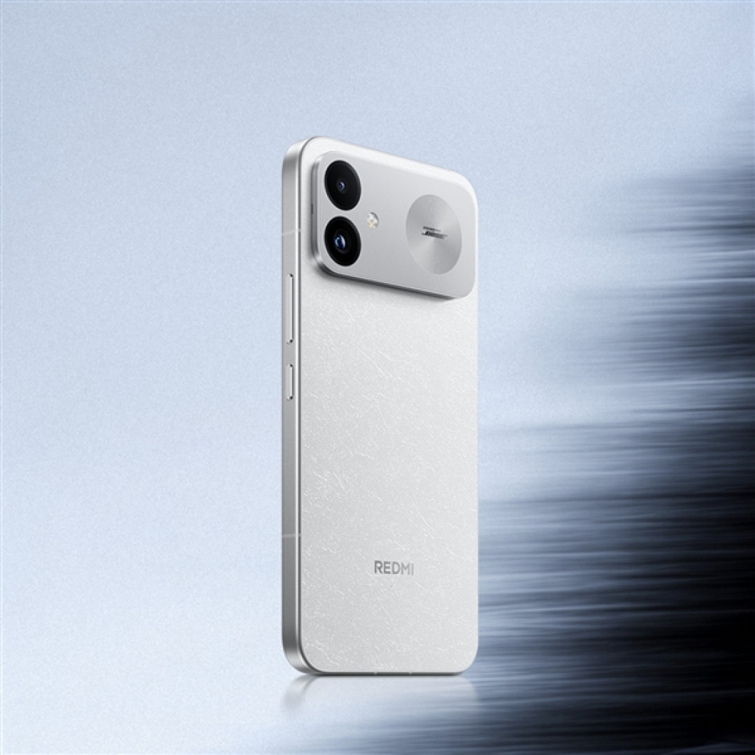 明晚发布：REDMI K100雪岩白新配色外观揭晓 宣纸纹理背壳