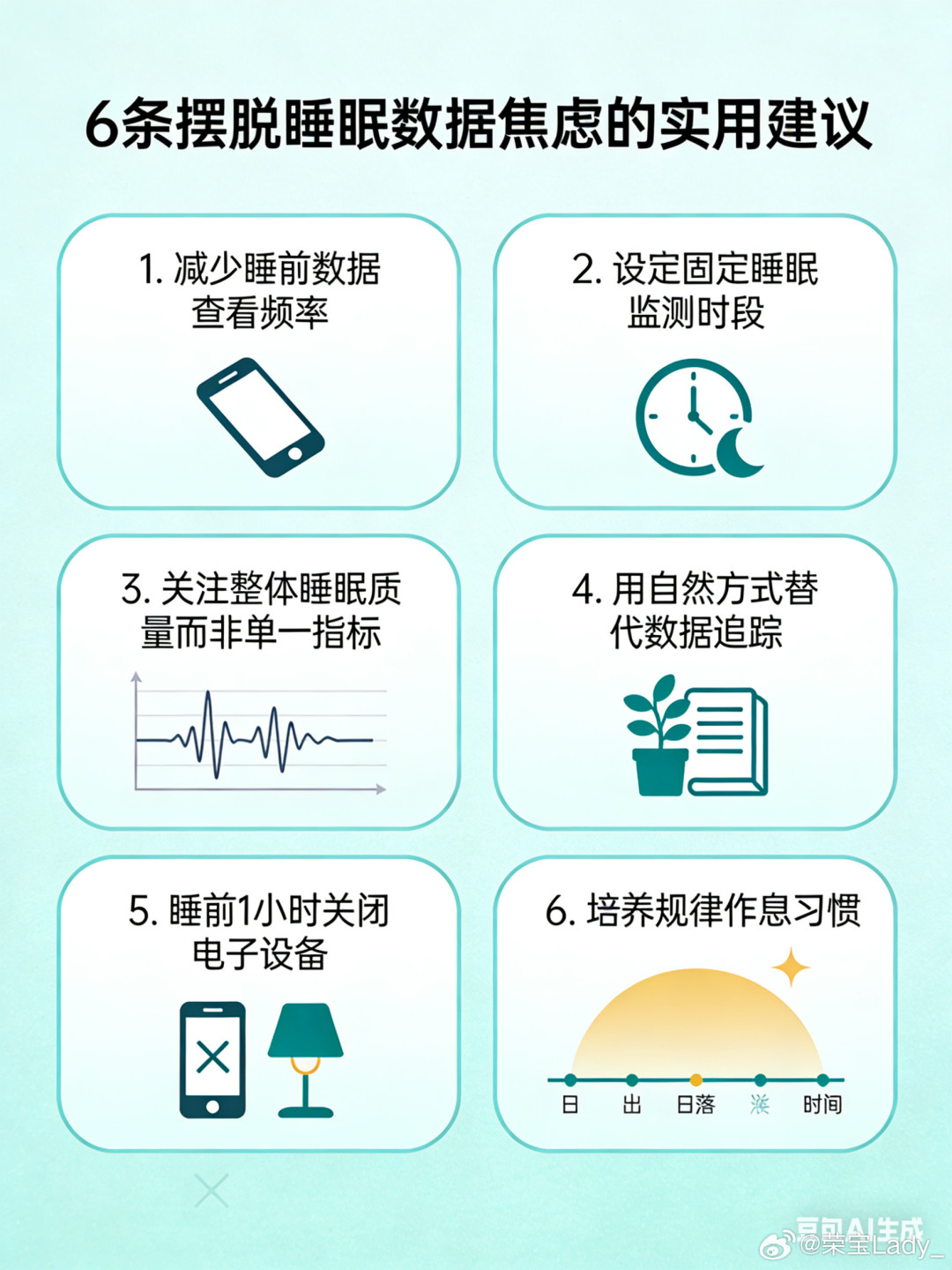 深夜反复查看睡眠数据
