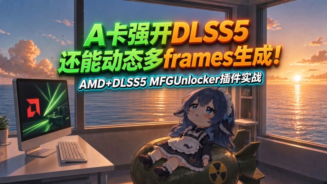 A卡强开DLSS5实测