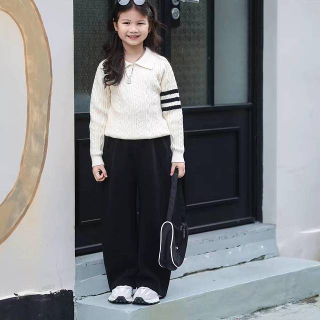 Amybaby 女童弯刀裤｜秋日百搭神裤✨