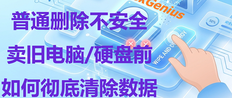 卖旧电脑、硬盘前一定要做这件事！普通删除根本不安全