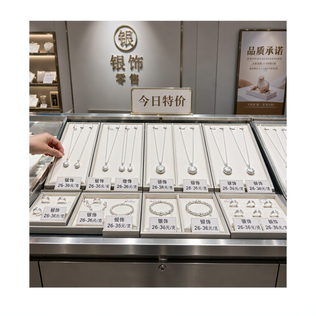 银价从121美元腰斩到55美元:双11买银饰、卖旧银前,先把这四张价签对一遍