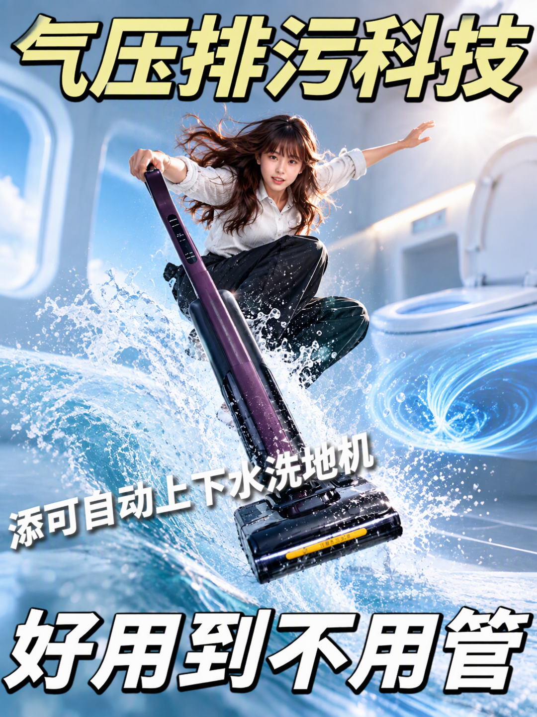 添可把头等舱马桶的黑科技塞进洗地机：双11入手前，先看你家地漏