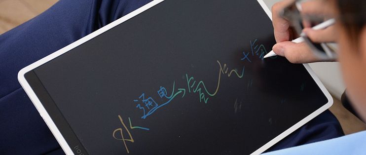 能写能画学习最佳帮手：13.5英寸大屏，米家液晶小黑板多彩版