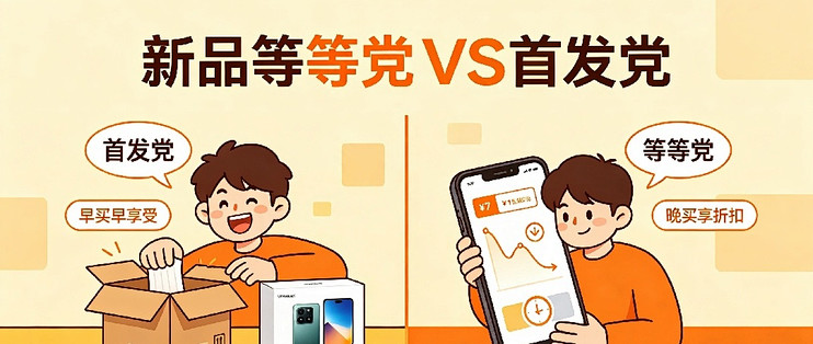 新品等等党VS首发党，到底谁才是赢家？