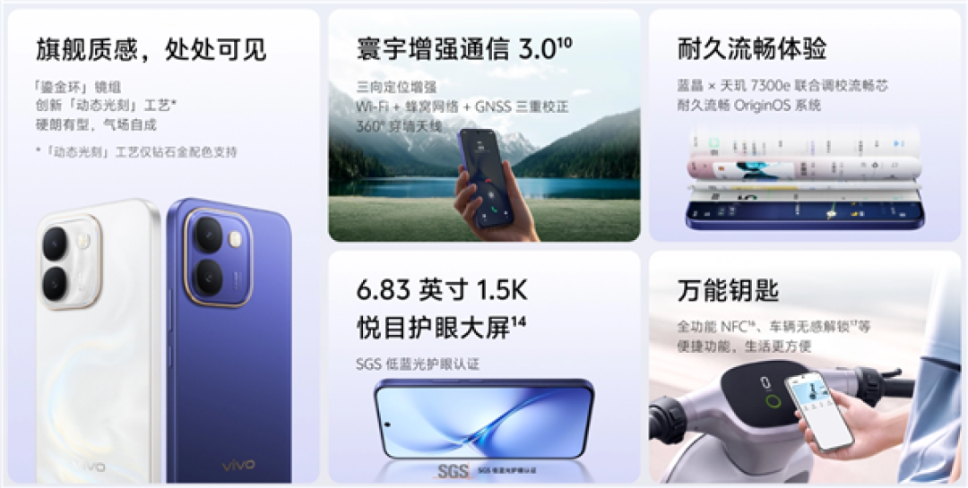 10000mAh超大7年耐久电池！vivo Y600开启预售：1999元起