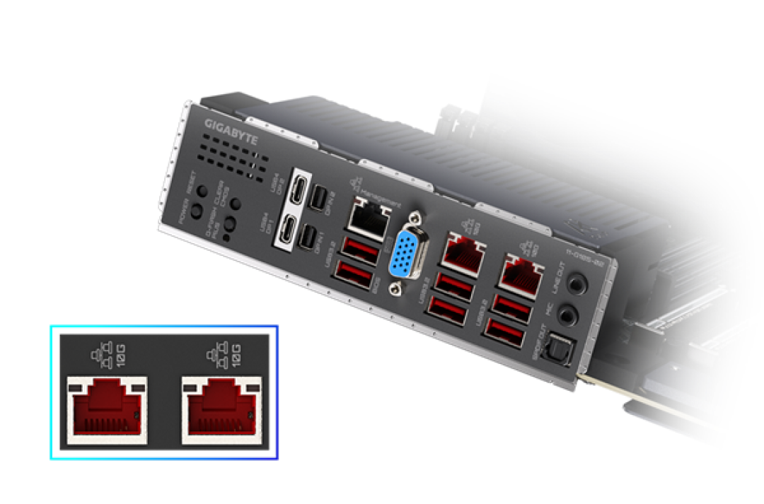 技嘉推新款主板:风冷八通道支持2TB内存、还能塞进九块GPU!
