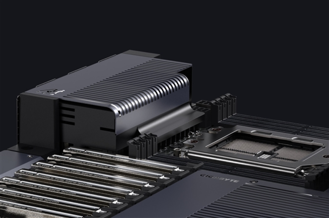 技嘉推新款主板:风冷八通道支持2TB内存、还能塞进九块GPU!