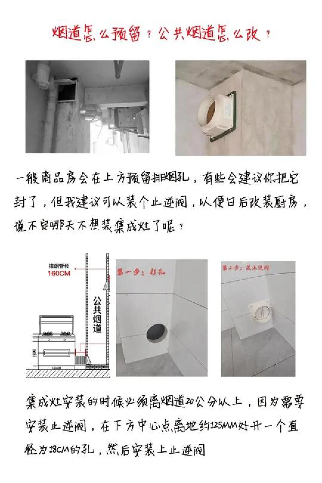 集成灶是扇单向门:水电进场前,先把烟道、电源和柜子定死