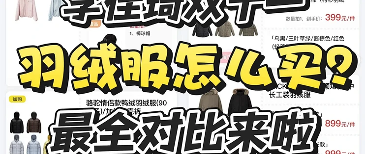 双11羽绒服千元档同价横评：国产95绒子对运动大牌80绒子，同样的钱该买谁？