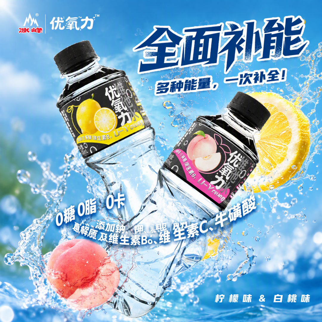 冰峰出了首款电解质水，一瓶6块多：先看你是不是该喝它的人