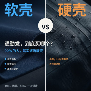 软壳 vs 硬壳,通勤党到底买哪个?