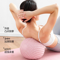 凸点瑜伽球好用吗？夹腿总跑偏怎么办