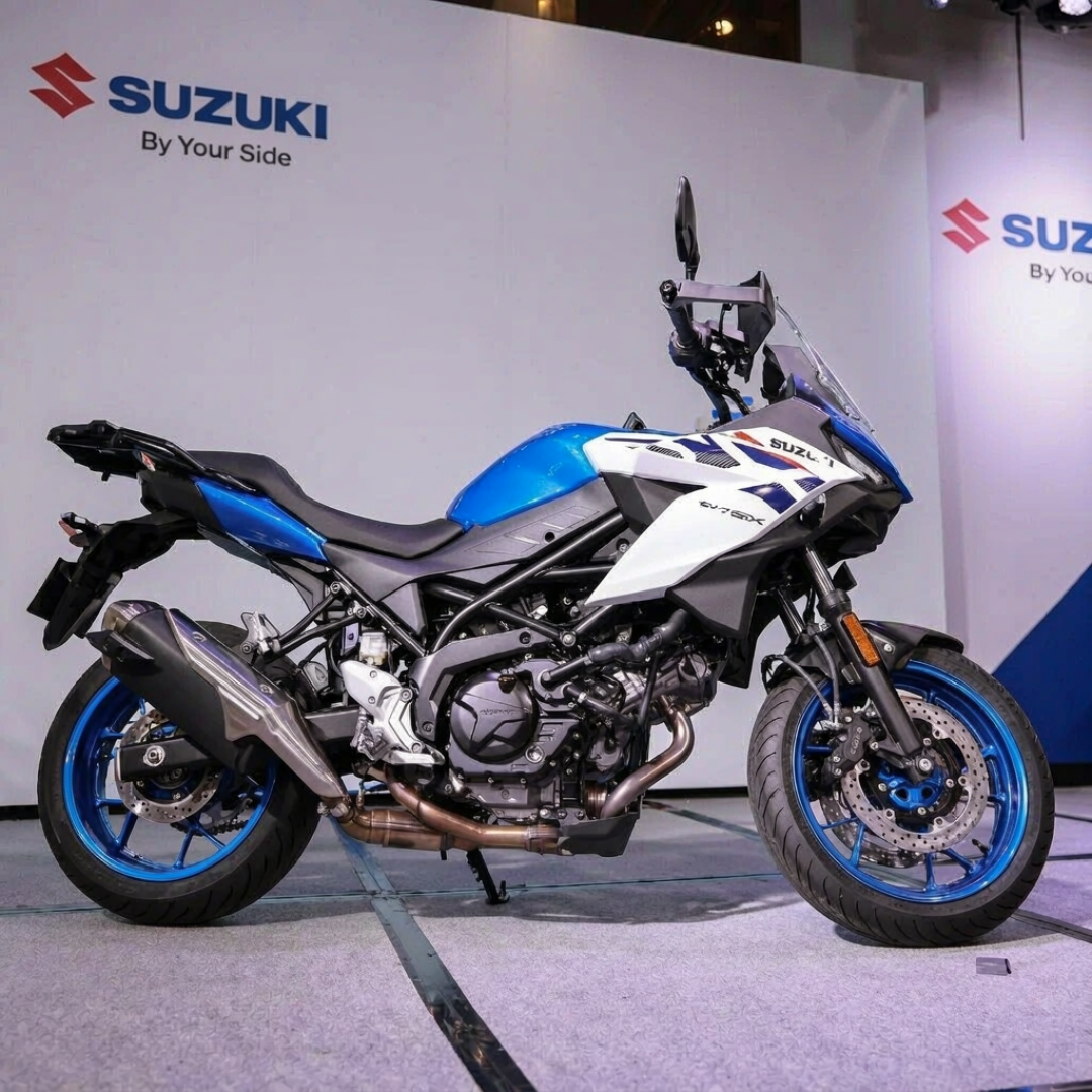美区起售价8,399美元、日本原价117万日元：SV650穿上旅行壳的SV-7GX来了，大陆卖多少才值得等？