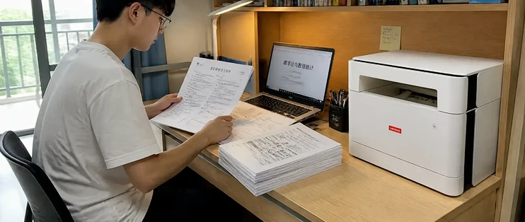 大学宿舍放一台打印机，四年省下多少事