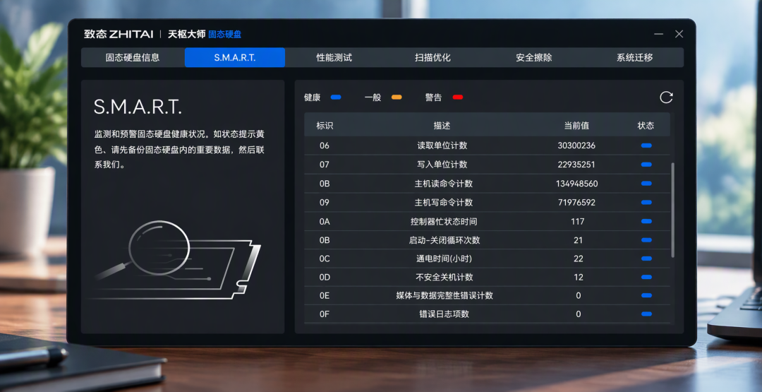 1199元的固态把人逼成'健康度强迫症'：那个百分比只是固件自报，01/0E/0F才是真红线