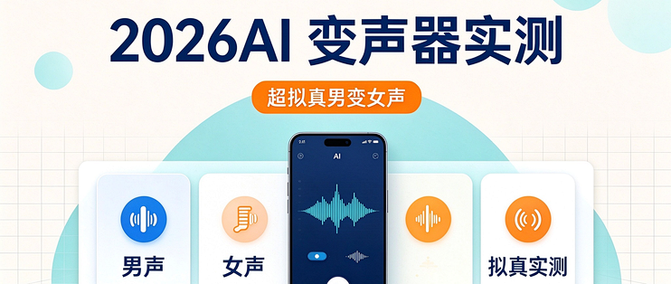 2026AI 变声器实测：超拟真男变女声